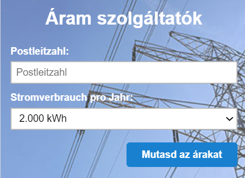 Áram szolgáltató váltása Németországban