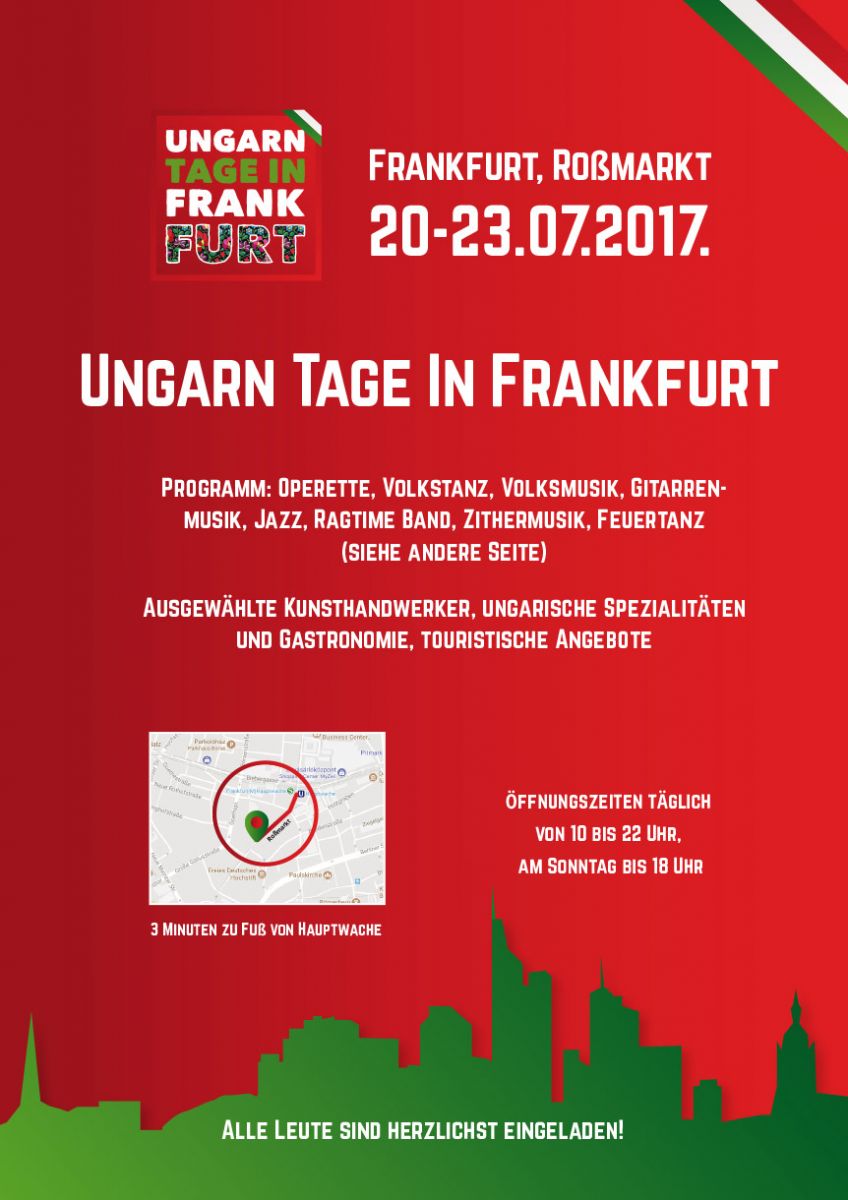 Íme a Frankfurti Magyar Kulturális Napok plakátja